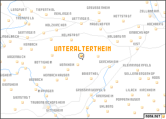 map of Unteraltertheim