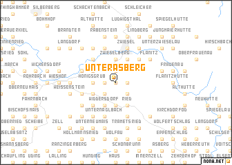 map of Unterasberg