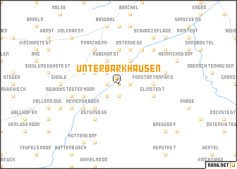 map of Unter Barkhausen