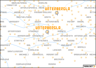 map of Unterbergla