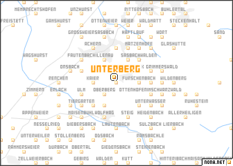 map of Unterberg