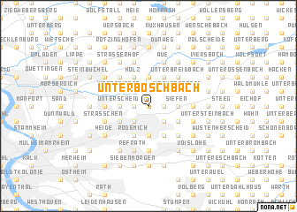 map of Unterboschbach