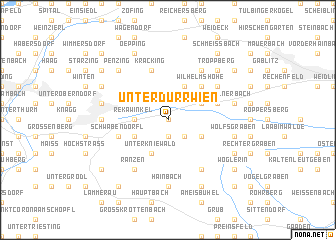 map of Unterdürrwien