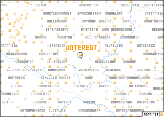 map of Unteredt