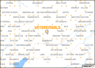 map of Untereinwald