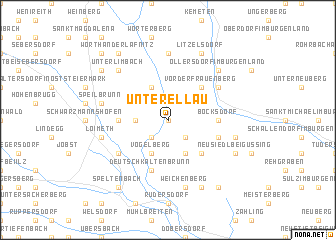 map of Unterellau