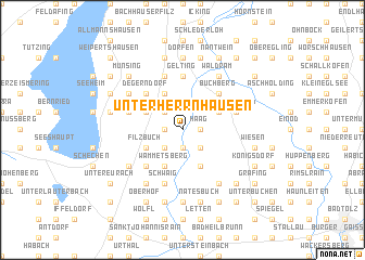 map of Unterherrnhausen