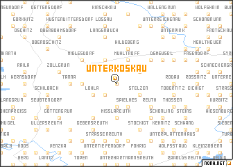 map of Unterkoskau