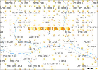 map of Unterkrobathenberg