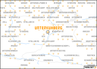 map of Unterkühberg