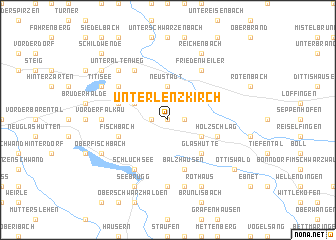 map of Unterlenzkirch