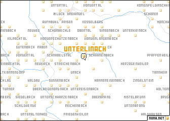 map of Unterlinach