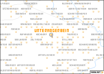 map of Untermagerbein