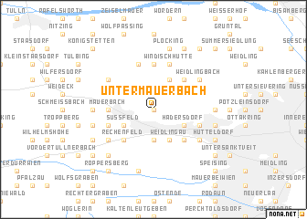 map of Untermauerbach