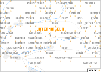 map of Unterminseln