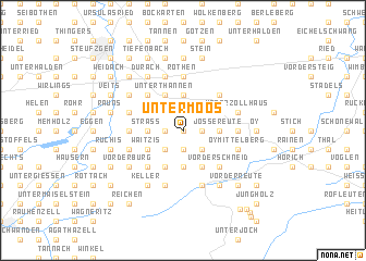 map of Untermoos