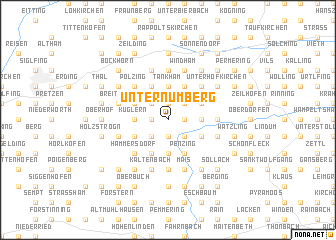 map of Unternumberg