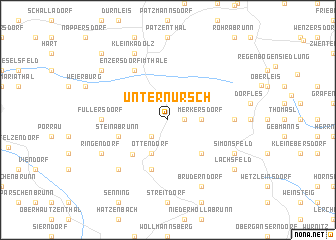 map of Unternursch