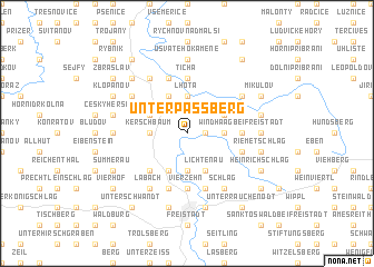 map of Unterpassberg