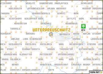 map of Unterpreuschwitz