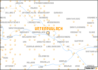 map of Unterpudlach