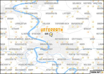 map of Unterrath