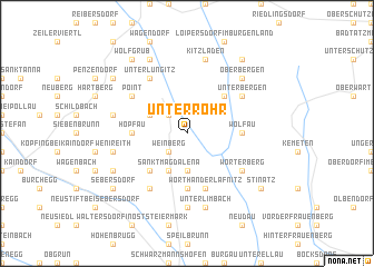 map of Unterrohr