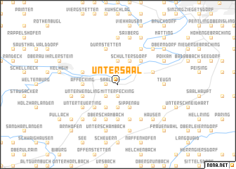 map of Untersaal