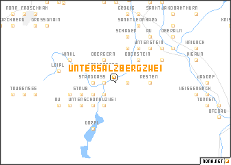 map of Untersalzberg Zwei