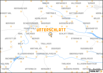 map of Unter-Schlatt