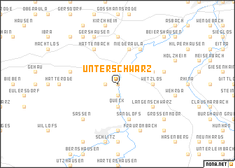 map of Unter Schwarz