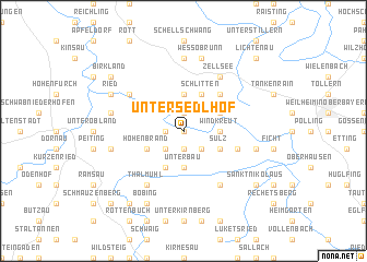 map of Untersedlhof