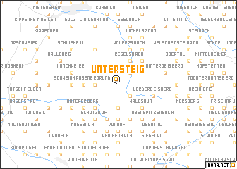 map of Untersteig