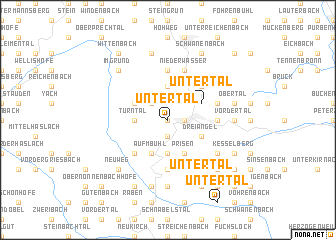 map of Untertal