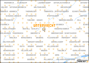 map of Unterviecht
