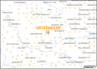 map of Unterweiler