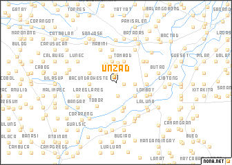 map of Unzad