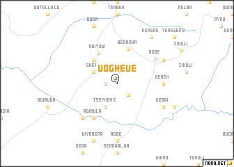 map of Uogheue