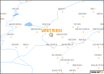 map of Upatnieki