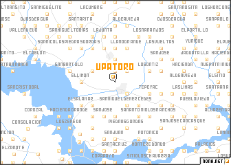 map of Upatoro