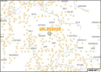 map of Upla Sokur