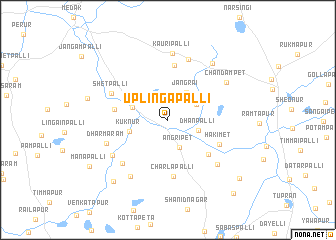 map of Uplingapalli