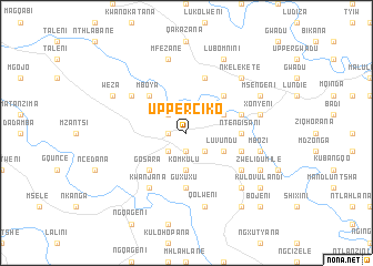 map of Upper Ciko