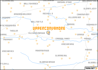 map of Upper Convamore