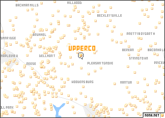 map of Upperco