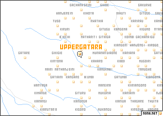 map of Upper Gatara