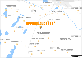 map of Upper Gloucester