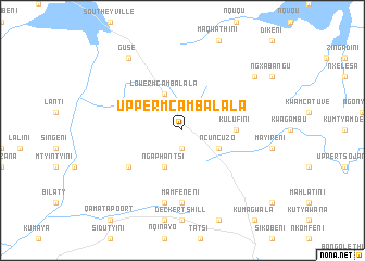 map of Upper Mcambalala