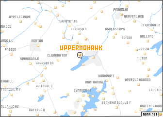 map of Upper Mohawk