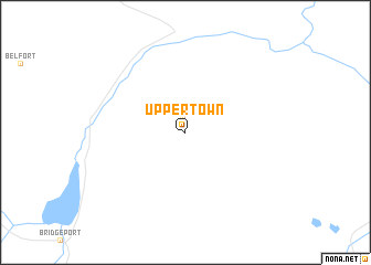 map of Upper Town